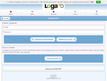 Tablet Screenshot of logasrl.com